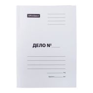 Папка скоросшиватель "Дело" KT 0,6 белый